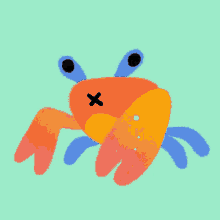 confused puzzled dazed mixed up crab