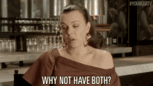 Why Not Have Both? GIF - Debi Mazer Maggie Younger Tv GIFs