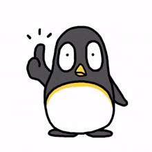 shocked penguin