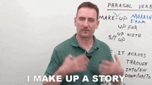 I Make Up A Story Adam GIF - I Make Up A Story Adam Engvid GIFs