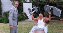 Workout Hulk Hogan GIF - Workout Hulk Hogan Suburban Commando GIFs