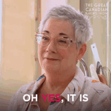 Oh Yes It Is Rosemary GIF - Oh Yes It Is Rosemary The Great Canadian Baking Show GIFs