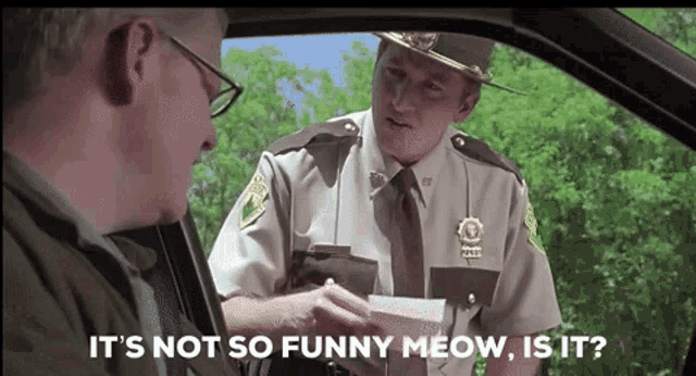 Super Troopers GIF - Super Troopers Meow - Discover & Share GIFs