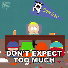 dont expect too much butters stotch south park a very crappy christmas s4e17