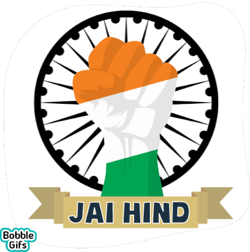 Patriots Jai Hind Sticker - Patriots Jai Hind India Stickers