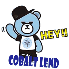 cobaltlend cute bear hey heyy hello