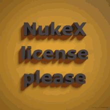 nuke nukex license vfx vfx artist