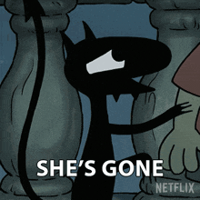 She'S Gone Luci GIF - She'S Gone Luci Disenchantment GIFs