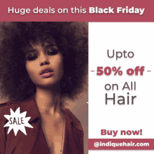 huge deals on this black friday up to 50 % off on all hair