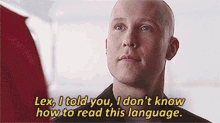 Lex Language GIF - Lex Language Lex Luthor GIFs