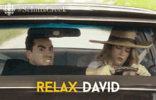 Relax David Alexis Rose GIF - Relax David Alexis Rose Alexis GIFs