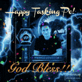 a picture of prince lovesong with the caption happy tasking po god bless
