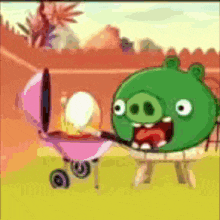 I Wanna Take A Pig Angry Birds Meme GIF