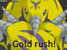 Digmon Gold Rush GIF - Digmon Gold Rush GIFs