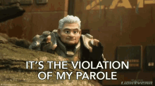 Its A Violation Of My Parole Darby GIF - Its A Violation Of My Parole Darby Lightyear GIFs