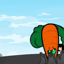 Explosm Cyanide And Happiness GIF - Explosm Cyanide And Happiness Carrot Man GIFs