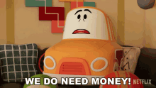 We Do Need Money Papa Carson GIF - We Do Need Money Papa Carson Go Go Cory Carson GIFs