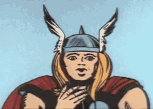 Thor Shocked GIF - Thor Shocked Gasp GIFs