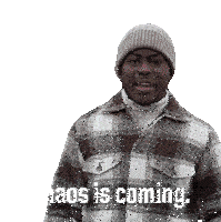 Chaos Is Coming Brandon Gonez Sticker - Chaos Is Coming Brandon Gonez Canada'S Ultimate Challenge Stickers