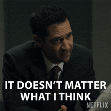 It Doesn'T Matter What I Think Mickey Haller GIF - It Doesn'T Matter What I Think Mickey Haller Manuel Garcia-rulfo GIFs