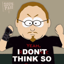 I Dont Think So Pizza Face GIF - I Dont Think So Pizza Face South Park GIFs