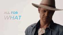 justified raylan givens timothy olyphant cowboy all for what