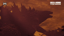 a poster for a movie called godzilla kong