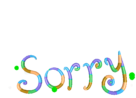 Sorry Apologies Sticker - Sorry Apologies I Apologize Stickers