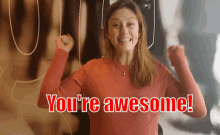 You Are Awesome Youre Awesome GIF - You Are Awesome Youre Awesome Colombe Cahen Salvador GIFs