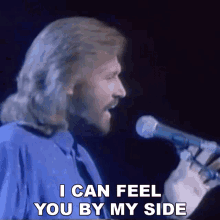 I Can Feel You By My Side Barry Gibb GIF - I Can Feel You By My Side Barry Gibb Bee Gees GIFs
