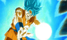 Goku Ssjb GIF - Goku Ssjb Fight GIFs