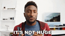 It'S Not Huge Marques Brownlee GIF - It'S Not Huge Marques Brownlee It'S Not Big GIFs