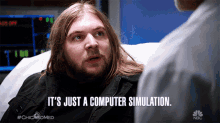Its Just A Computer Simulation Chicago Med GIF - Its Just A Computer Simulation Chicago Med Its Just An Experiment GIFs