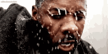 Idris Elba Sweating GIF - Idris Elba Sweating Wet GIFs