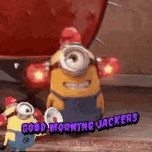 Itsmodernjack Minion GIF - Itsmodernjack Minion Good Morning Jackers GIFs