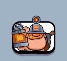 Clash Royale Mighty Miner GIF
