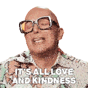 It'S All Love And Kindness Mrs Kasha Davis Sticker - It'S All Love And Kindness Mrs Kasha Davis Rupaul’s Drag Race All Stars Stickers