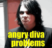 Angry Diva Problema | Via Tumblr Auf We Heart It. Http://Weheartit.Com/Entry/68674063 GIF - My Chemical Romance Mcr Gerard Way GIFs