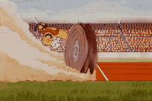 Running Animalympics GIF - Running Animalympics Track And Field GIFs