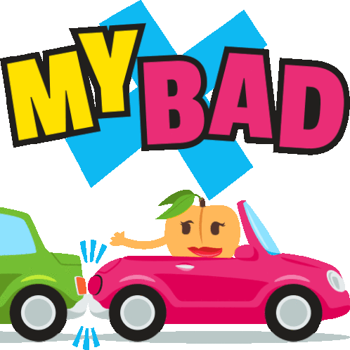 My Bad Peach Life Sticker - My Bad Peach Life Joypixels Stickers
