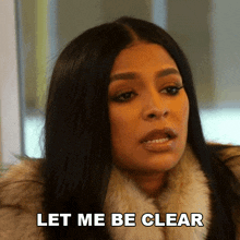 Let Me Be Clear Basketball Wives Los Angeles GIF - Let Me Be Clear Basketball Wives Los Angeles Hear Me Out GIFs