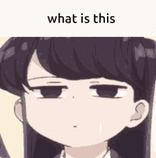 Komi What Is This GIF - Komi What Is This Confused GIFs