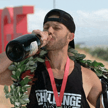 Drinking Champagne Jay Mitchell GIF - Drinking Champagne Jay Mitchell The Challenge World Championship GIFs