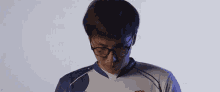 Serious Face Glasses GIF - Serious Face Glasses Doublelift GIFs