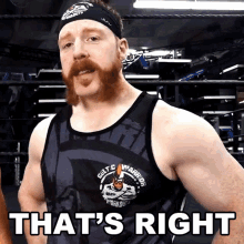 Thats Right Sheamus GIF - Thats Right Sheamus Celtic Warrior Workouts GIFs