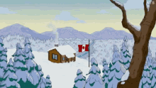 Snowy Mountain GIF - Snowy Mountain South Park Canada GIFs