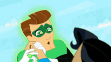 Lagrimas Green Lantern GIF - Lagrimas Green Lantern Dc Super Hero Girls GIFs