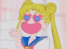 Sailor Moon Kissing Paper GIF - Sailor Moon Kissing Paper Nano GIFs