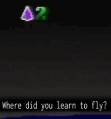 Where Did You Learn To Fly Avgn GIF - Where Did You Learn To Fly Avgn Cybermorph GIFs