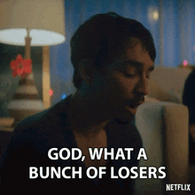 God What A Bunch Of Losers Aidan Gallagher GIF - God What A Bunch Of Losers Aidan Gallagher The Umbrella Academy GIFs